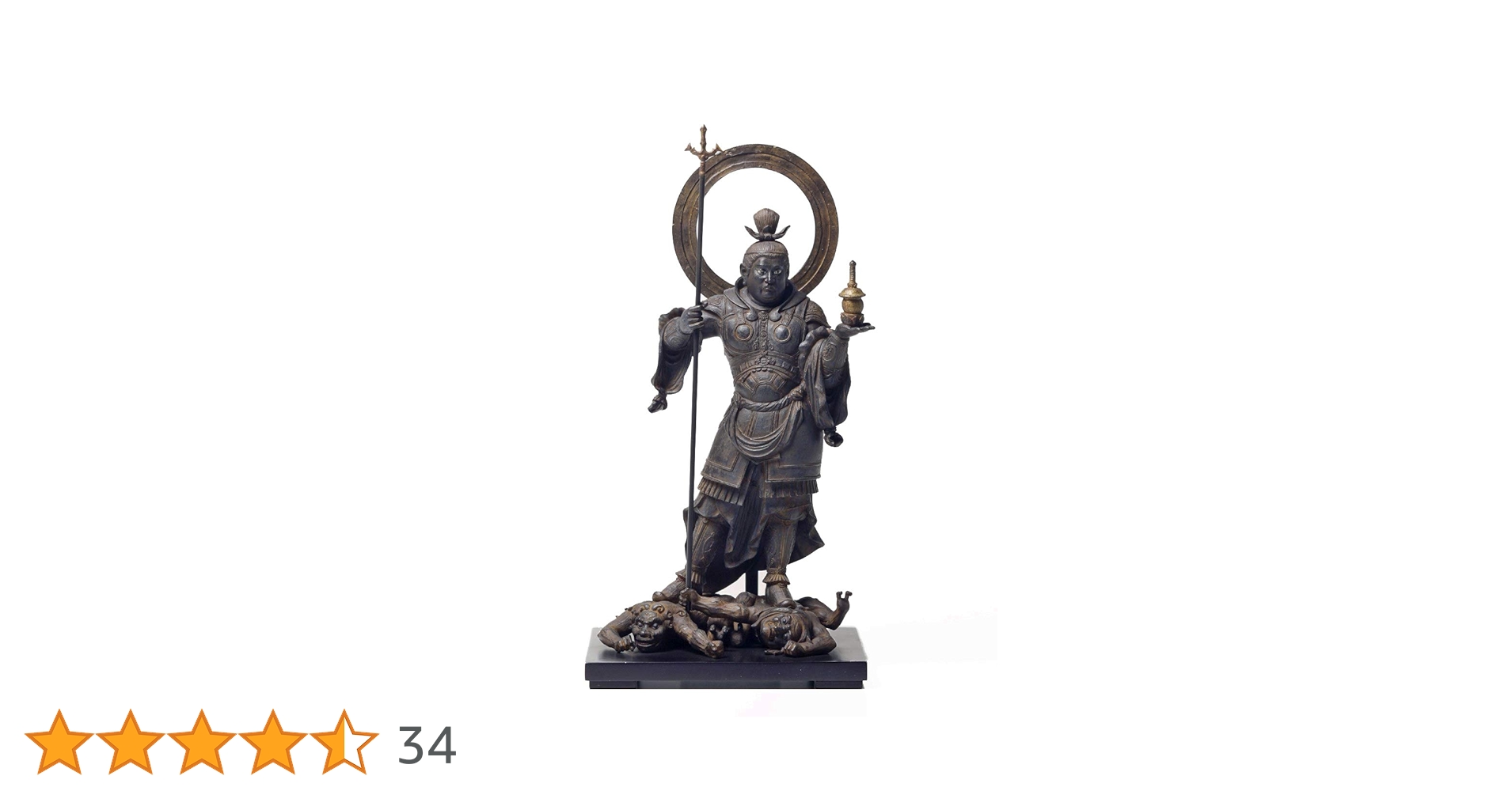 ★新品同様★イスム TanaCOCORO 掌 仏像 毘沙門天★11 毘沙門天 | びしゃもんてん 約205(H)×110(W)×82(D)mm 350g